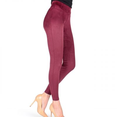 Women's Duranza Suede Ankle Length Fashion Leggings